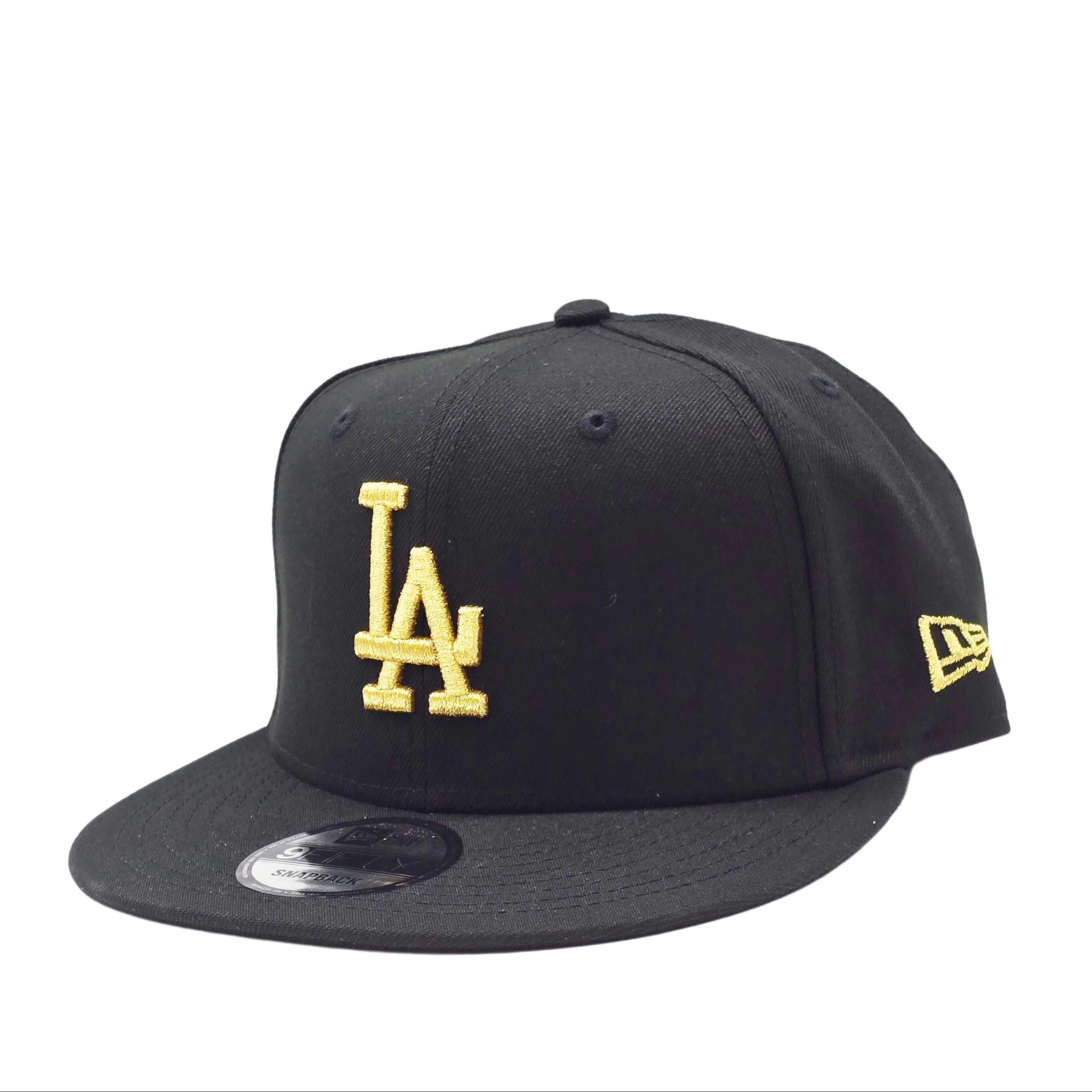 NEW ERA 9FIFTY LOS ANGELES DODGERS 40TH ANNIVERSARY BLACK/GOLD SNAPBACK HAT
