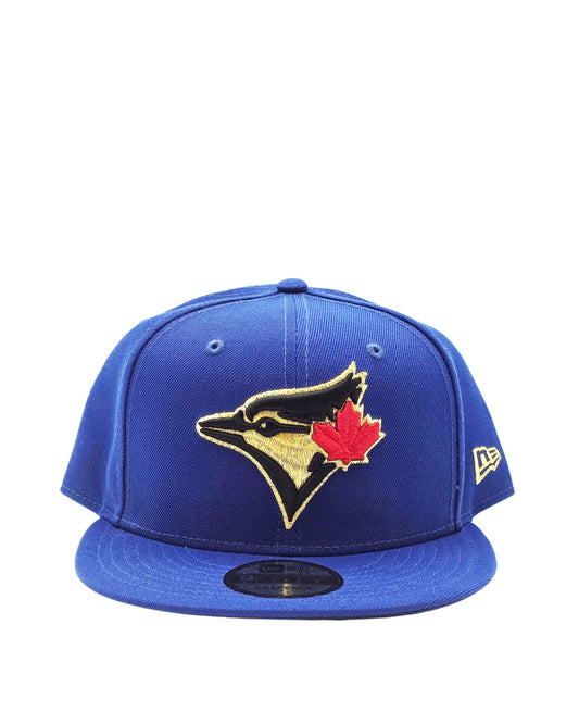 NEW ERA 9FIFTY TORONTO BLUE JAYS ROYAL BLUE/GOLD SNAPBACK HAT