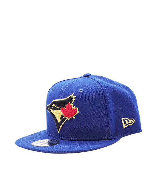 NEW ERA 9FIFTY TORONTO BLUE JAYS ROYAL BLUE/GOLD SNAPBACK HAT