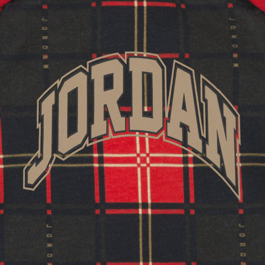 JORDAN PLAID INFANT 3-PIECE SET