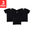 100% COTTON PLAIN CREWNECK BLACK T-SHIRTS (S-2XL 3 PACK) (3XL-5XL SINGLE PIECE) BLACK