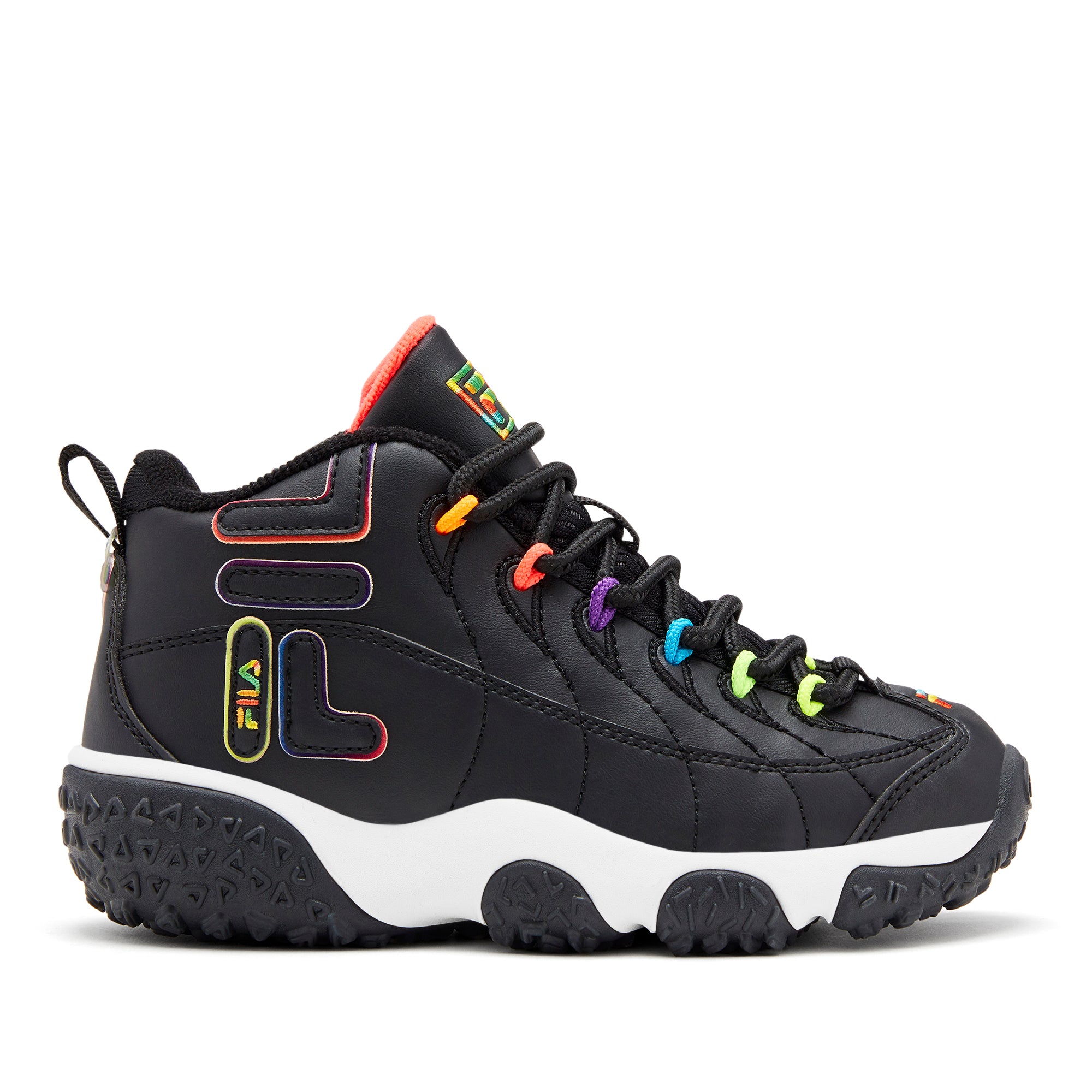 KIDS FILA SNAKE DANCER SHOES BLACK