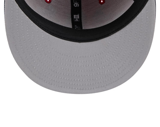 59FIFTY MEN'S NEW ERA MLB DETROIT TIGERS NAVY BLUE OCEANSIDE TONAL FITTED HAT