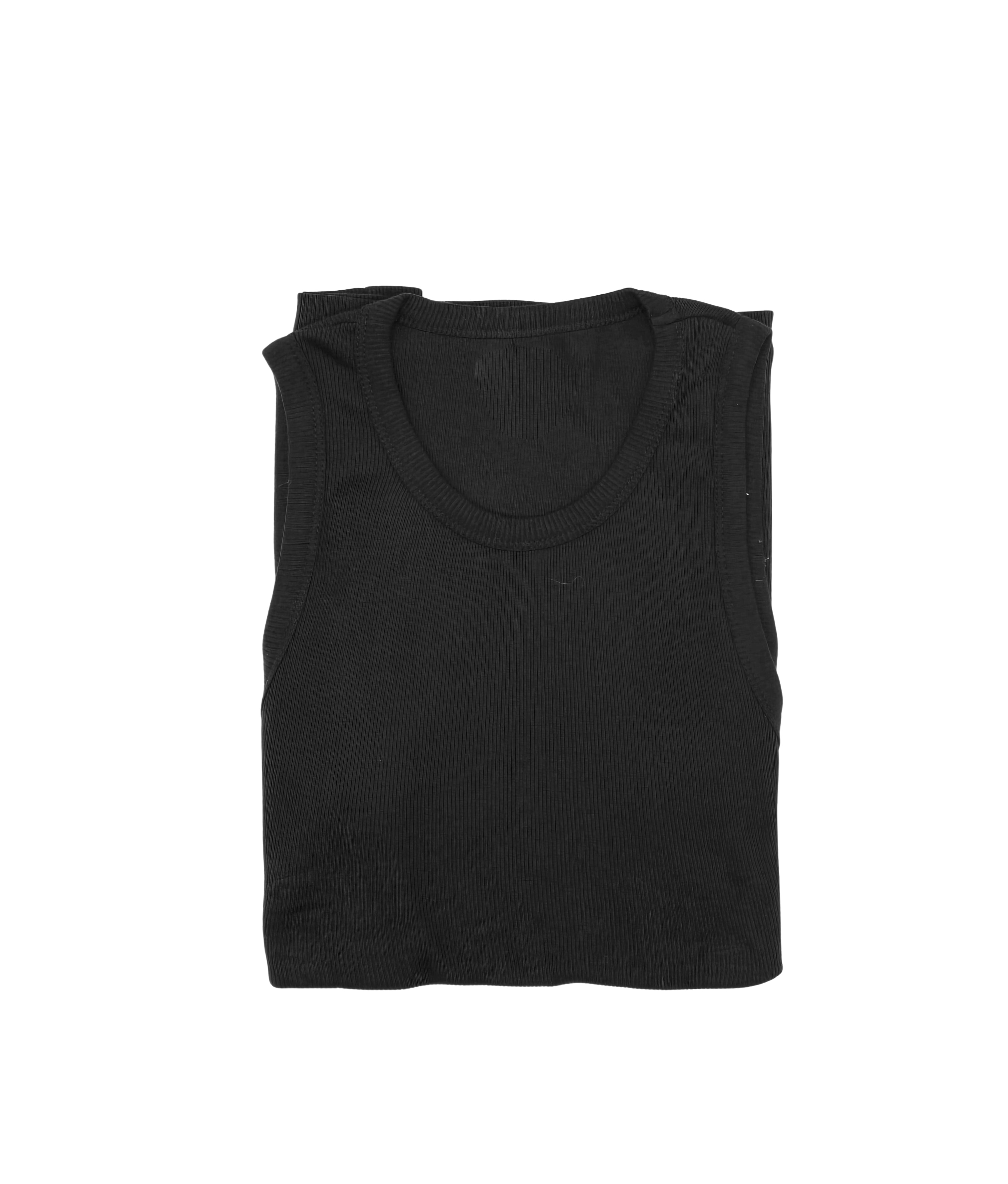 MEN'S BASICS 3-PIECE MARINA TANK TOPS VALUE PACK (BLACK)
