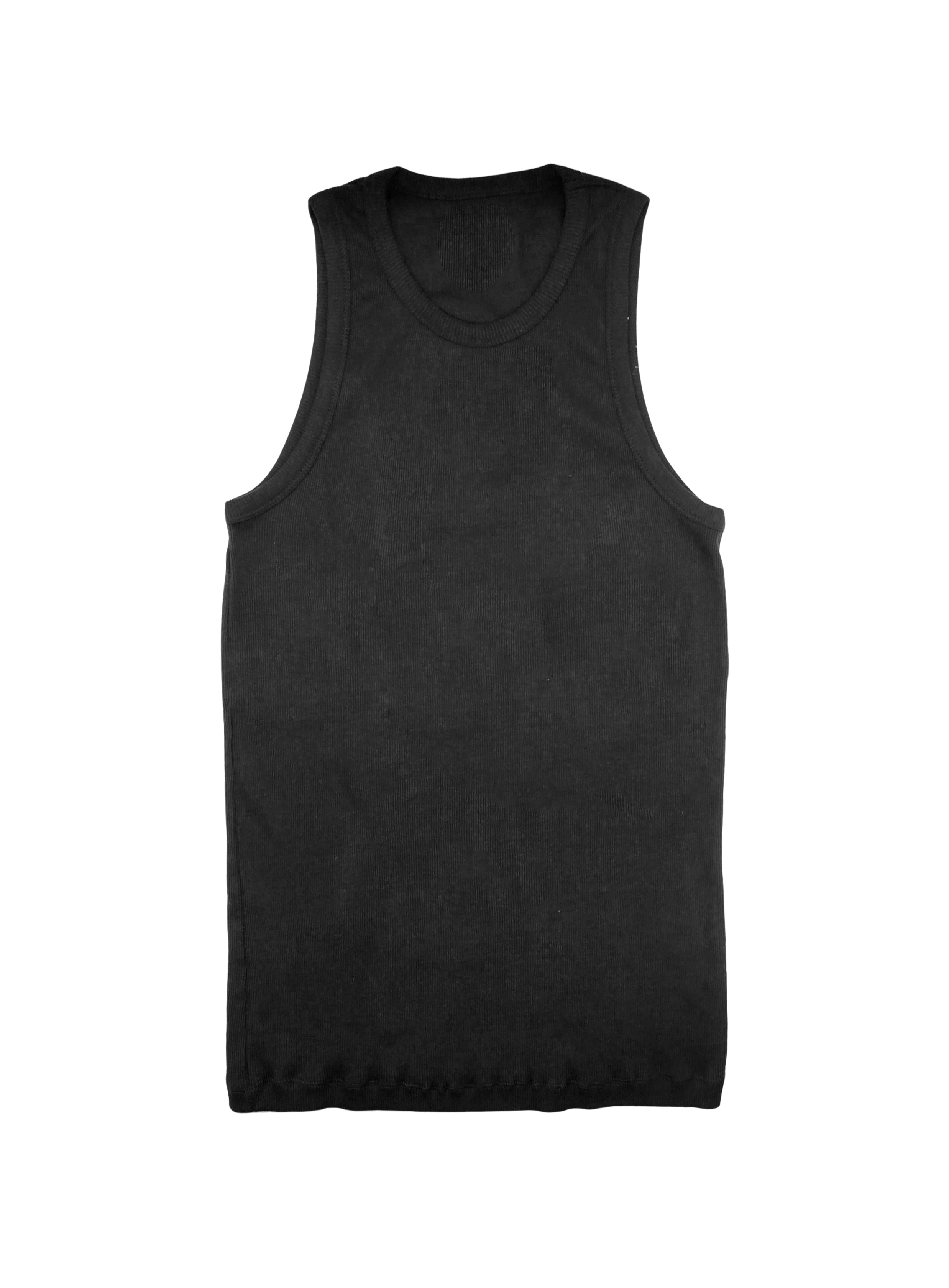 MEN'S BASICS 3-PIECE MARINA TANK TOPS VALUE PACK (BLACK)