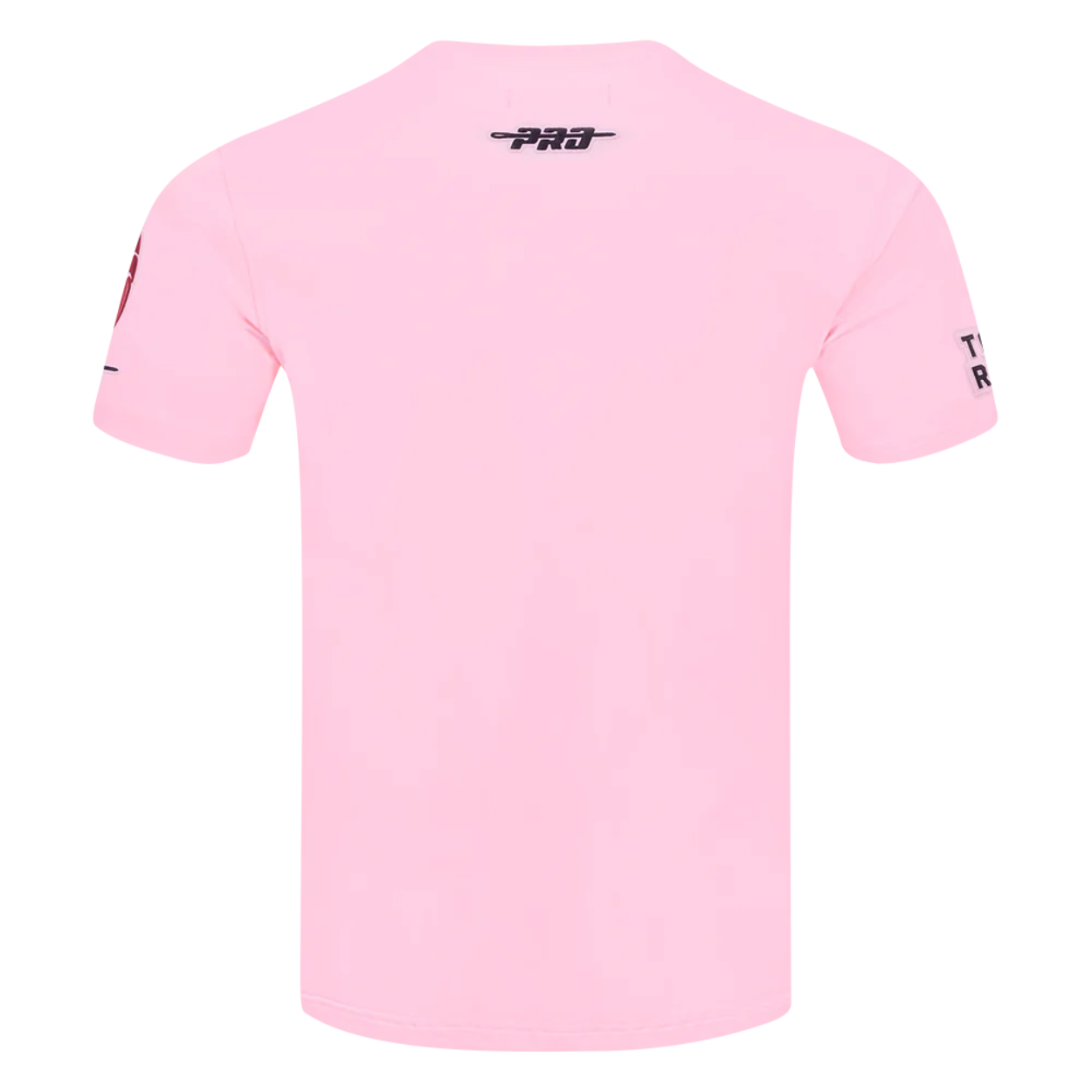 PRO STANDARD MEN'S NBA TORONTO RAPTORS CLASSIC CHENILLE SJ PINK T-SHIRT