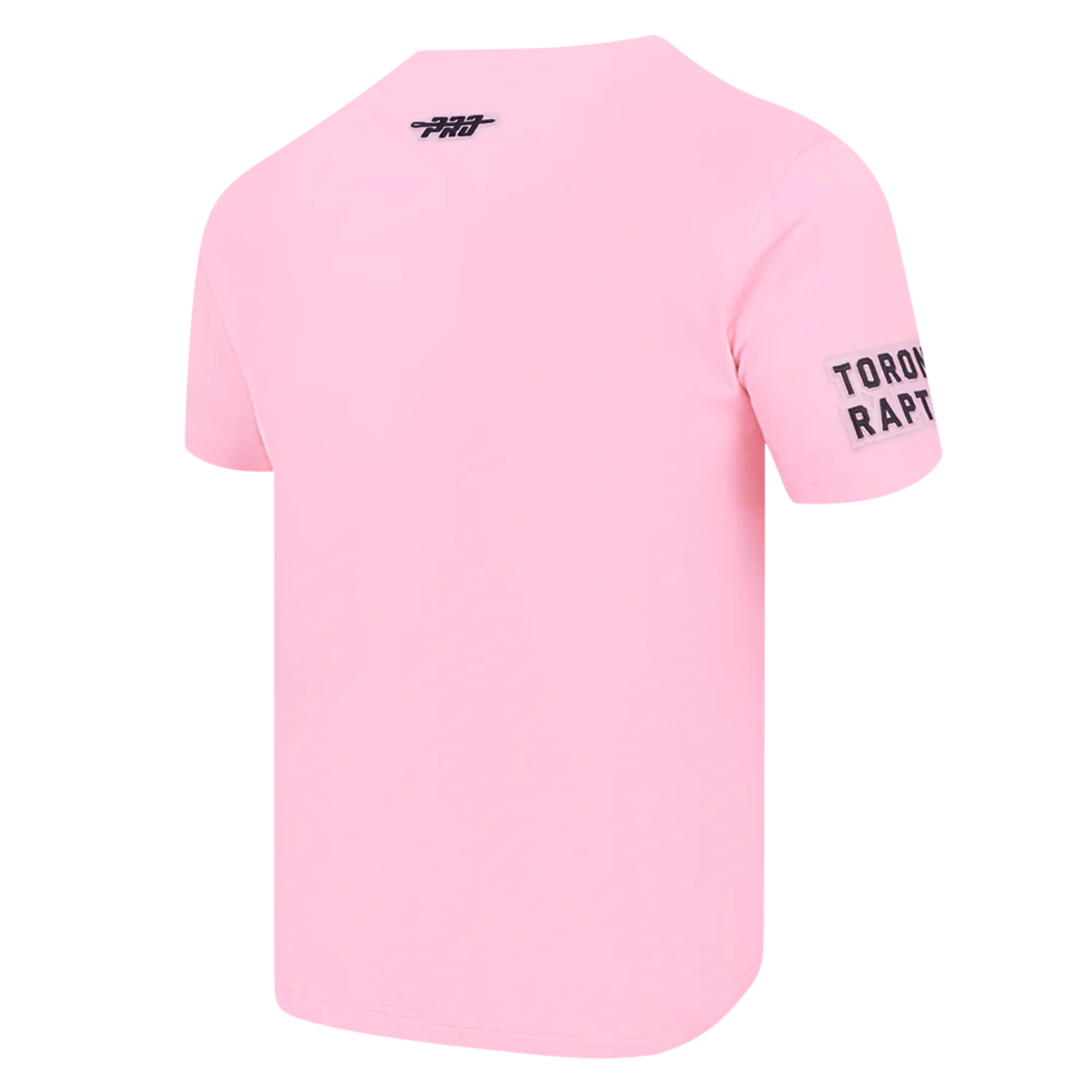 PRO STANDARD MEN'S NBA TORONTO RAPTORS CLASSIC CHENILLE SJ PINK T-SHIRT