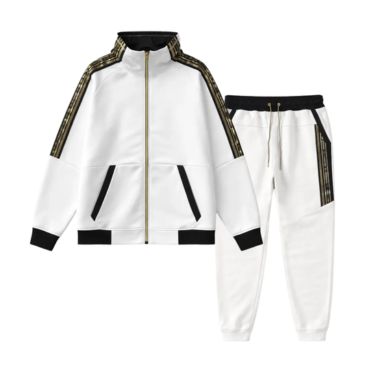 2 PCS MENS GOLD TAPE TRACKSET (BIG&TALL)