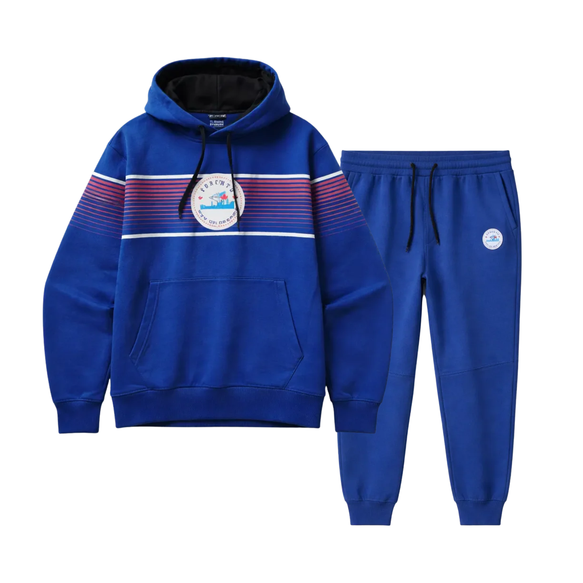 CITY OF DREAMS TORONTO BLUE JAYS MEN'S FLEECE TRACKSET (ROYAL)