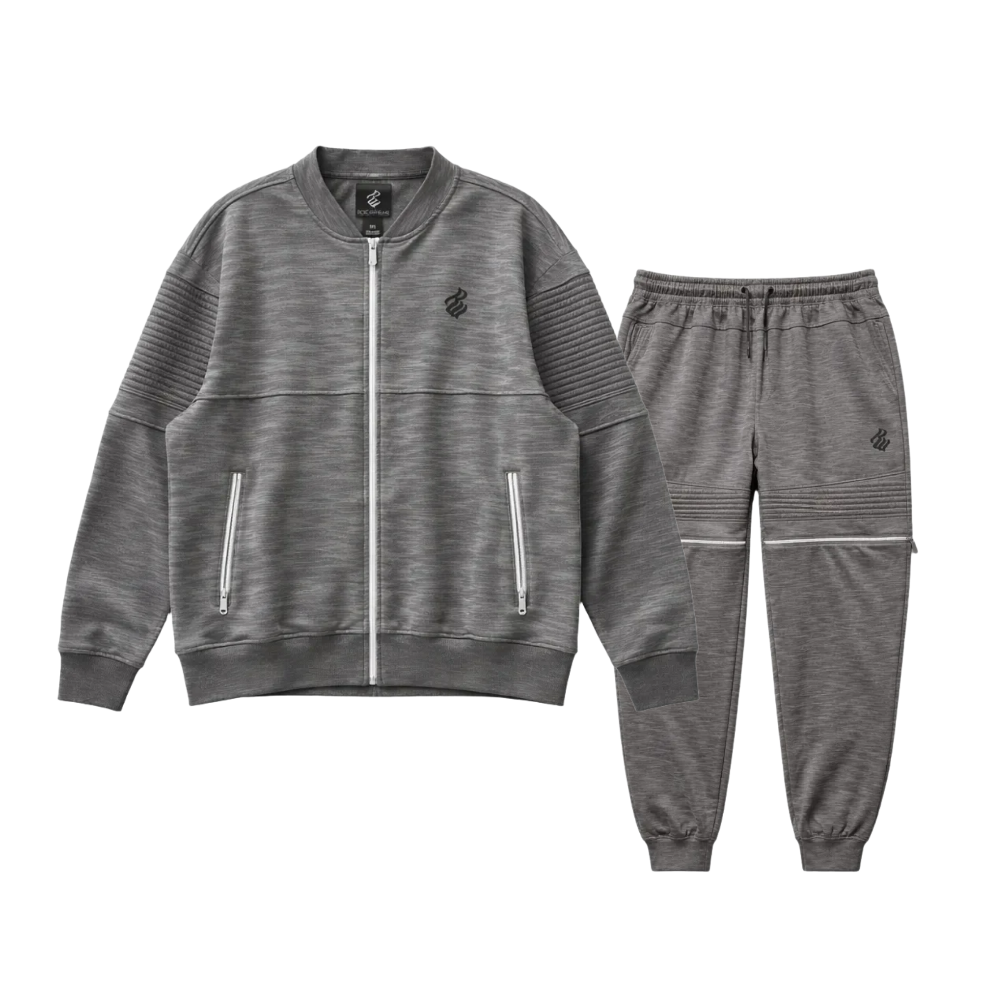 2 PCS EAST SIDE MOTTO TRACKSUIT (BIG&TALL)