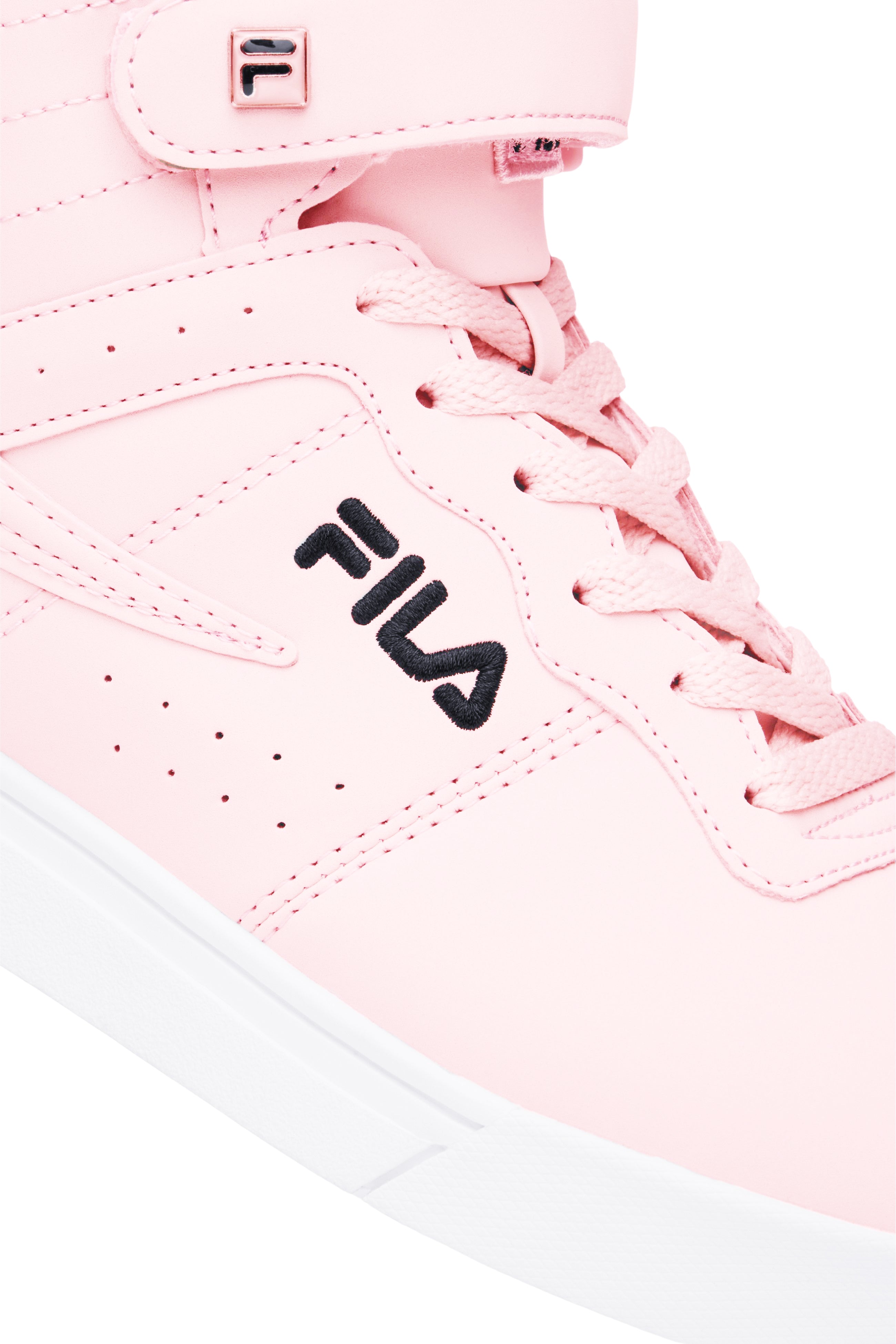 FILA WOMEN'S VULC 13 HIGH TOP SHOES (PEACH)