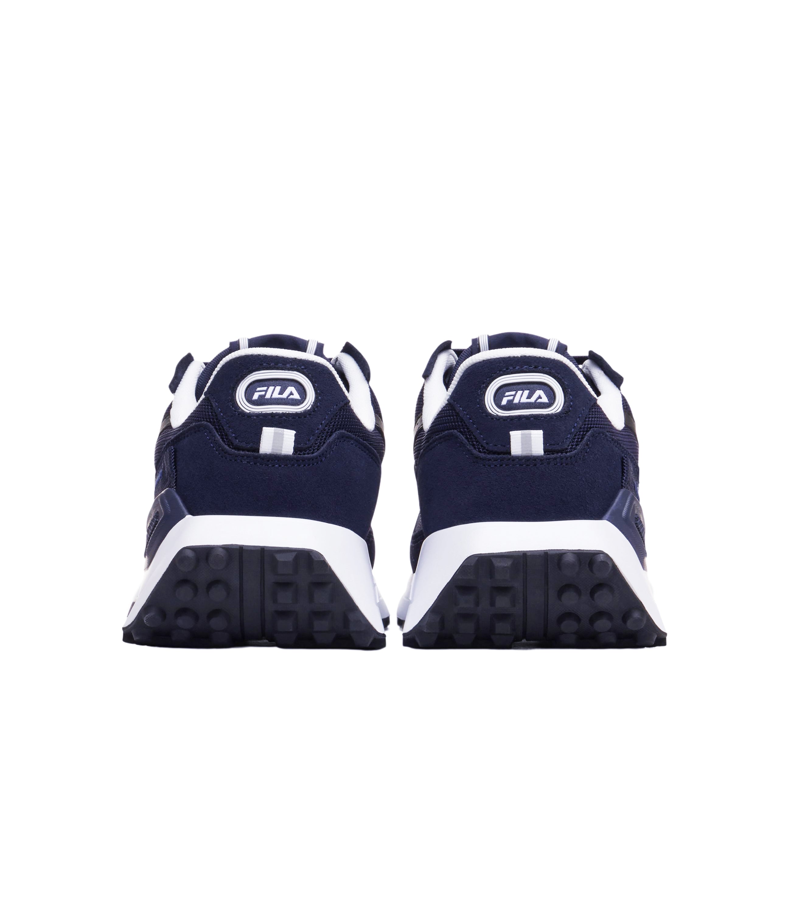 FILA MEN'S LEVONTE LOW TOP SHOES (NAVY)