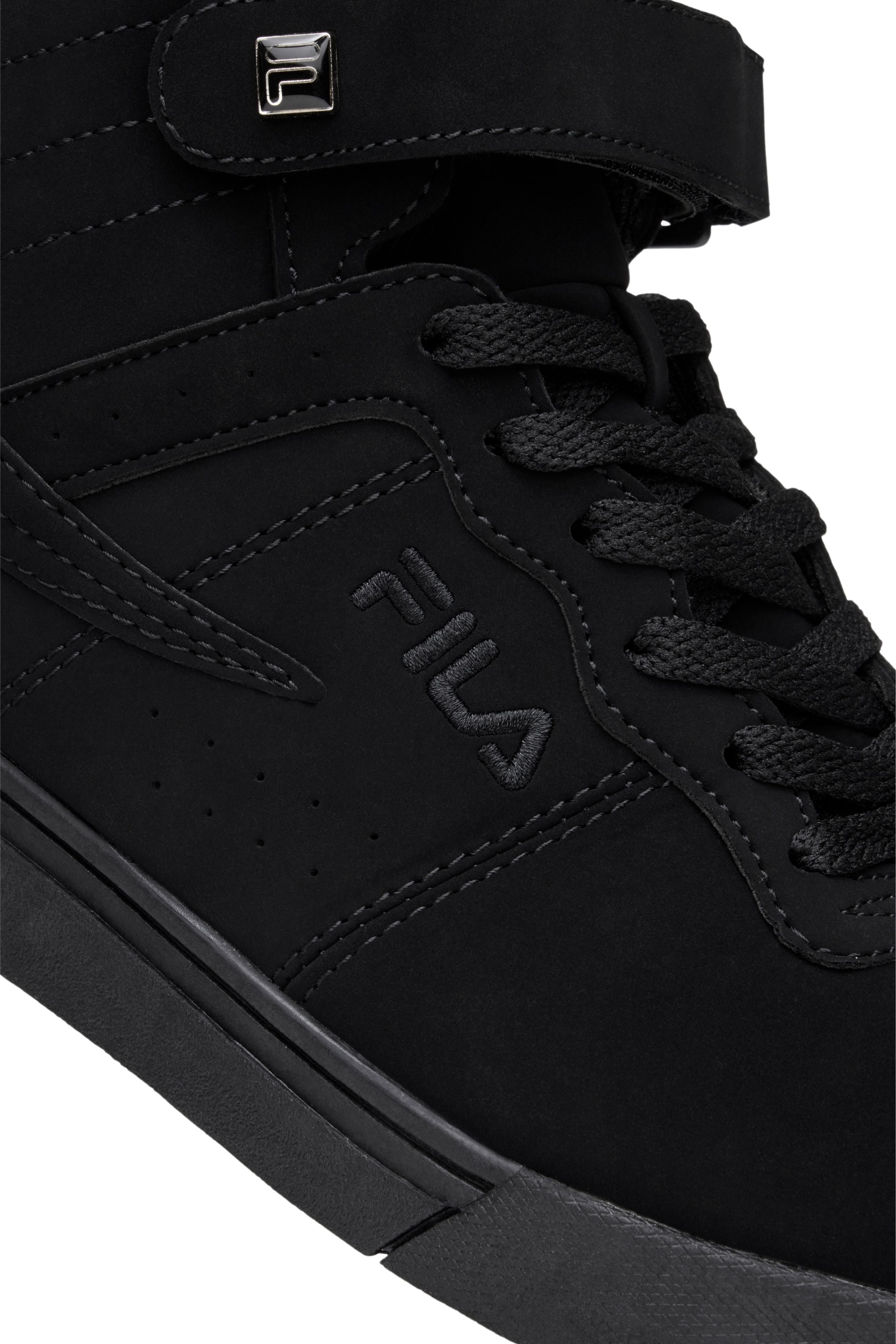 FILA WOMEN'S VULC 13 HIGH TOP SHOES (BLACK)