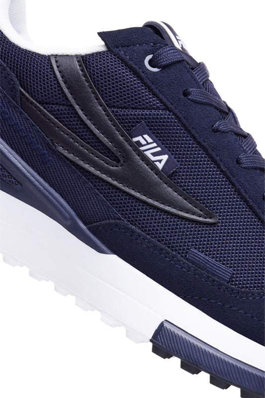 FILA MEN'S LEVONTE LOW TOP SHOES (NAVY)