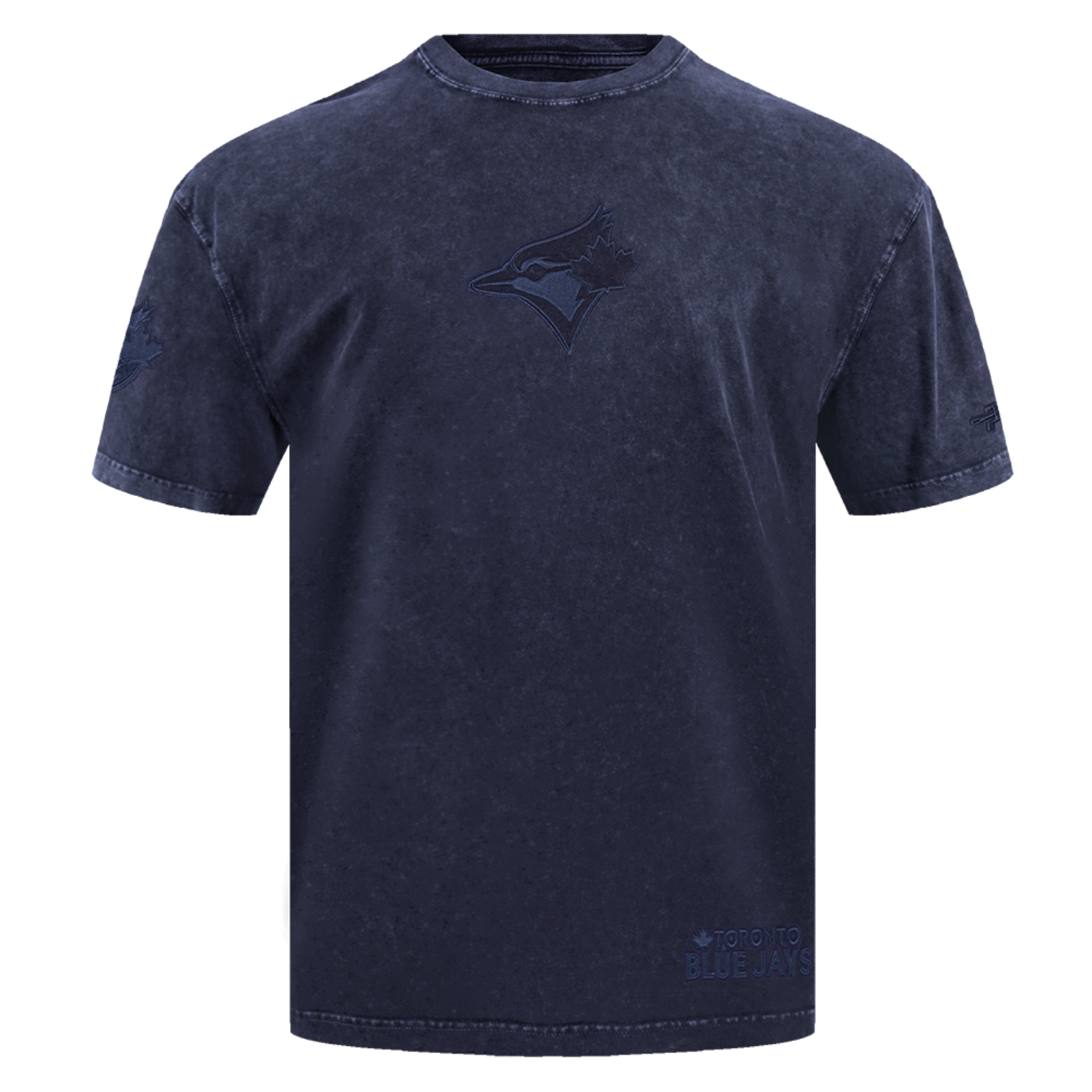 PRO STANDARD MLB TORONTO BLUE JAYS MEN'S CJ DROP SHOULDER WASHED NAVY BLUE T-SHIRT