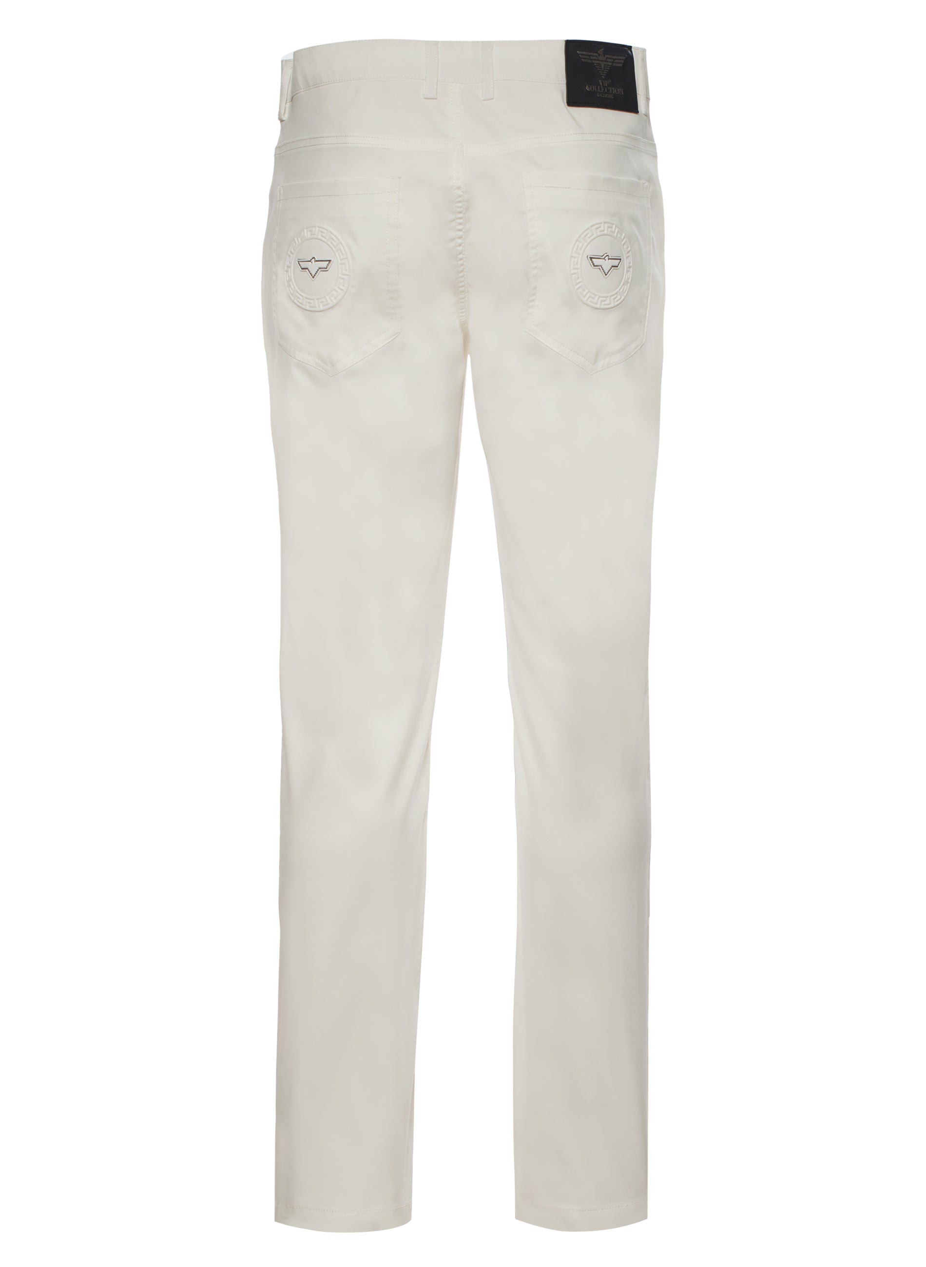 VIP COLLECTION MEN'S FORMAL PREMIUM PANTS (WHITE VCP-2)