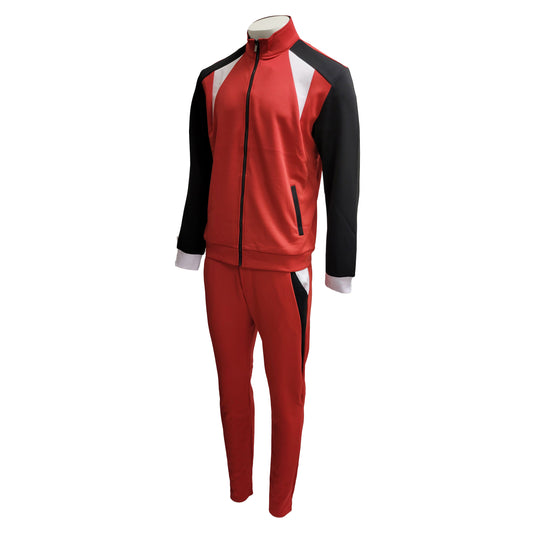 2 PCS VIP TRACKSUIT (RED/WHITE/BLACK)