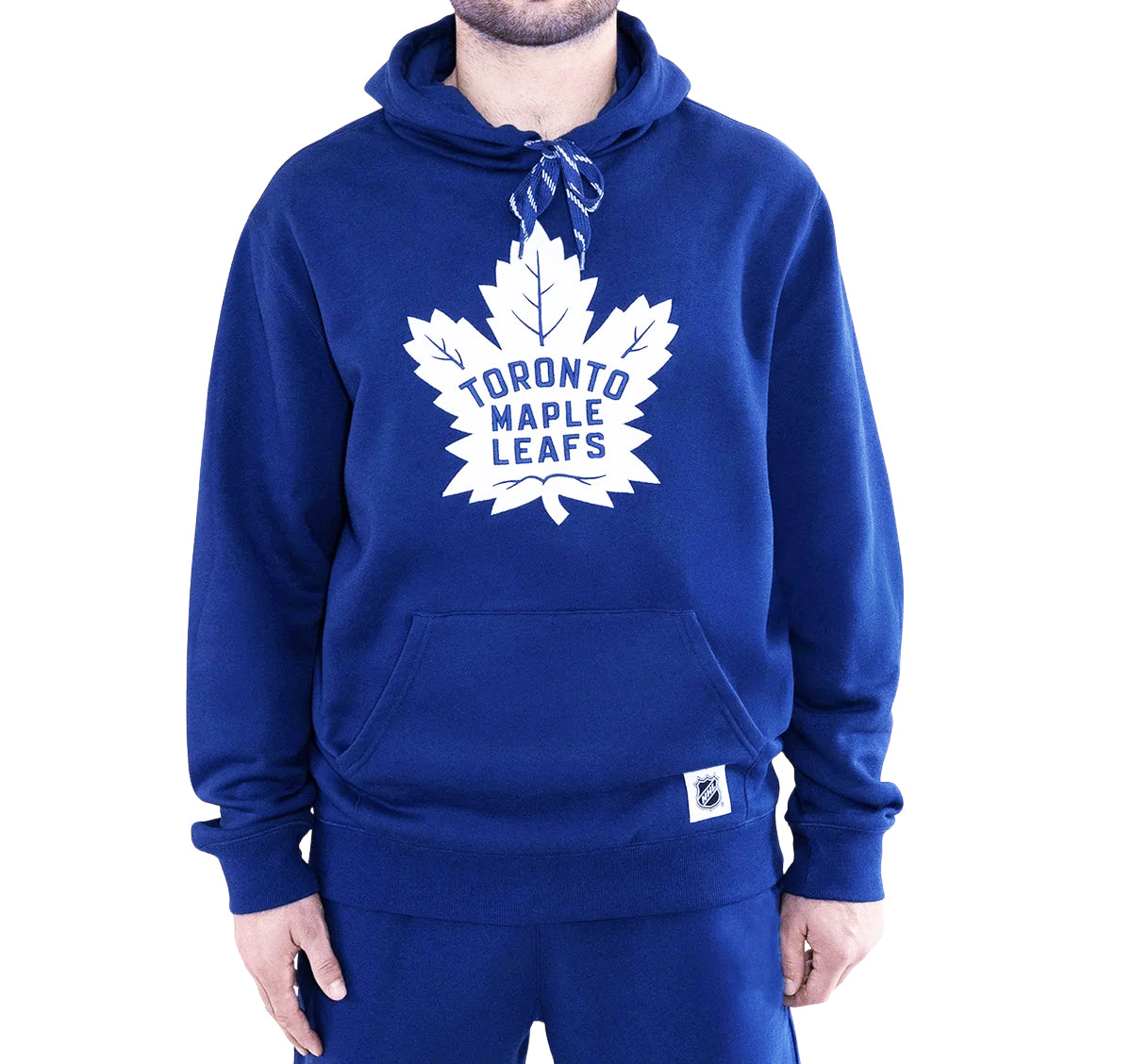NHL MEN'S TORONTO MAPLE LEAFS PULLOVER HOODIE TRACKSET (ROYAL BLUE)