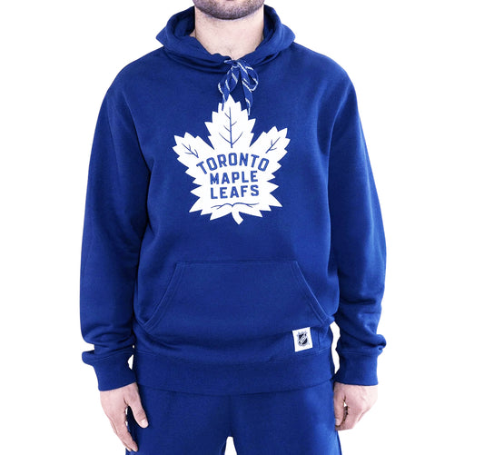 NHL MEN'S TORONTO MAPLE LEAFS PULLOVER HOODIE TRACKSET (ROYAL BLUE)