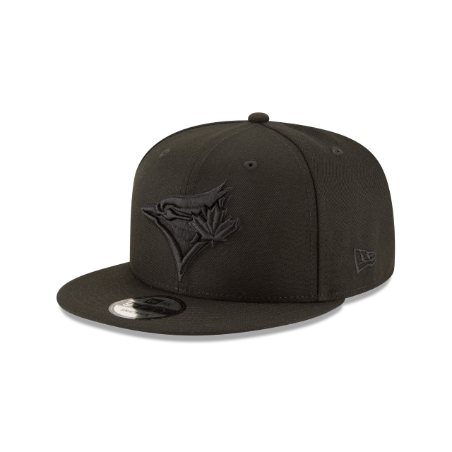 Black on Black Blue Jays with a logo on a white background