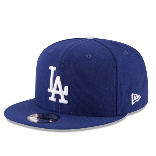 9FIFTY NEW ERA LOS ANGELES DODGERS ROYAL BLUE/WHITE SNAPBACK HAT