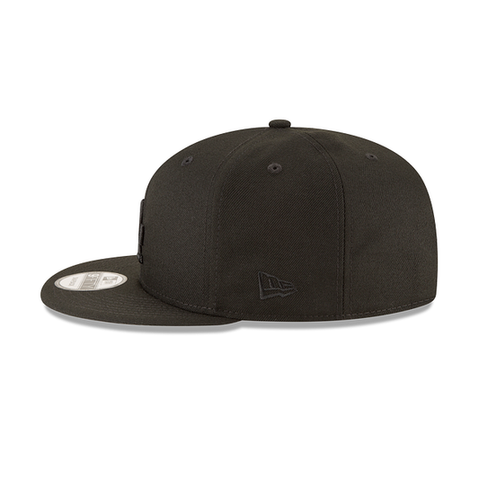 9FIFTY LOS ANGELES DODGERS ALL BLACK BASIC SNAPBACK HAT