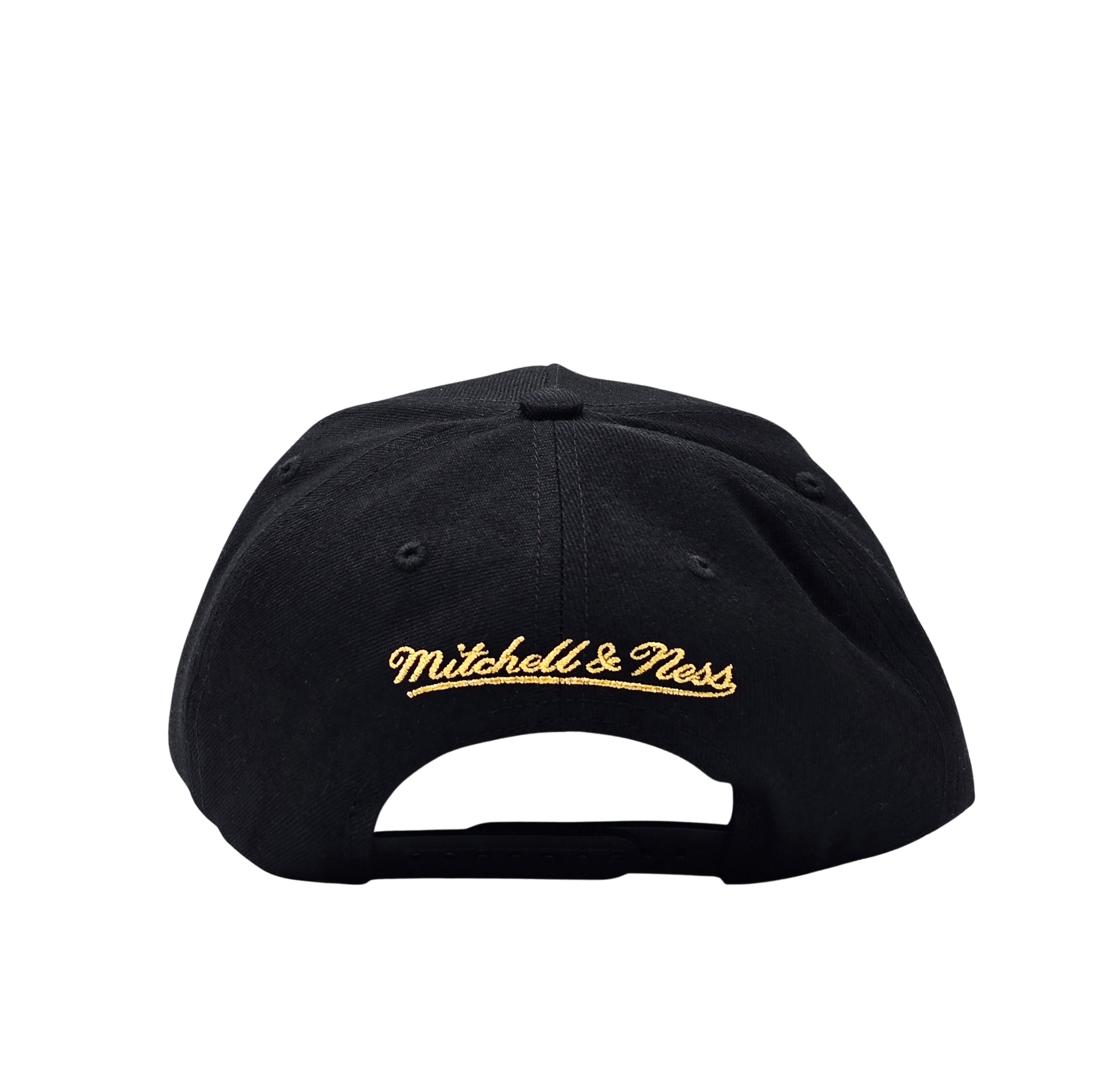 MITCHELL & NESS MLB TORONTO BLUE JAYS WORLD SERIES 2025 BLACK/GOLD SNAPBACK CAP