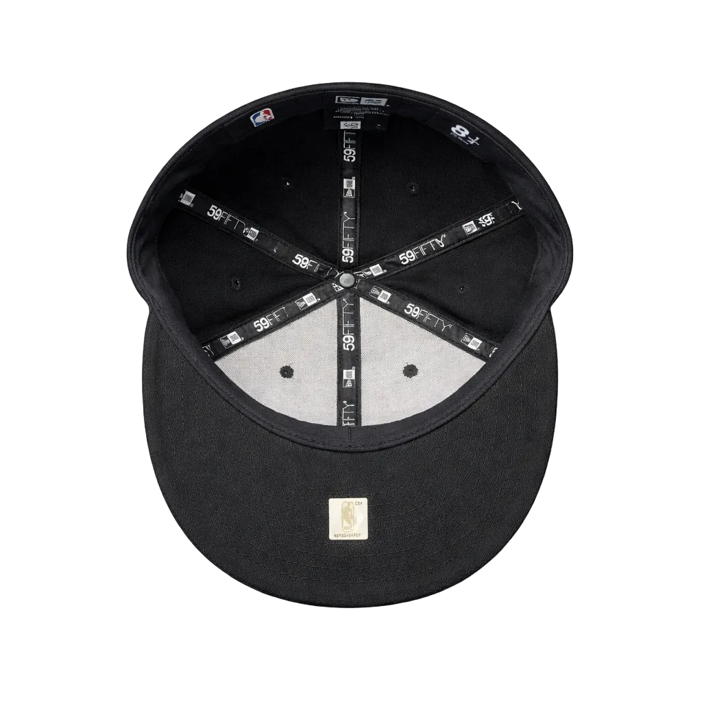MEN'S TORONTO RAPTORS 5950 FITTED BLACK ON BLACK