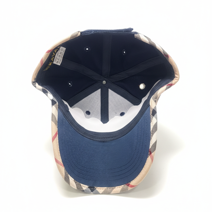 KAVALI MEN'S DESIGNER NAVY BLUE ADJUSTABLE VELCRO CAP