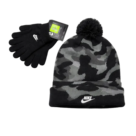 NIKE KIDS BEANIE SET (9A2827)