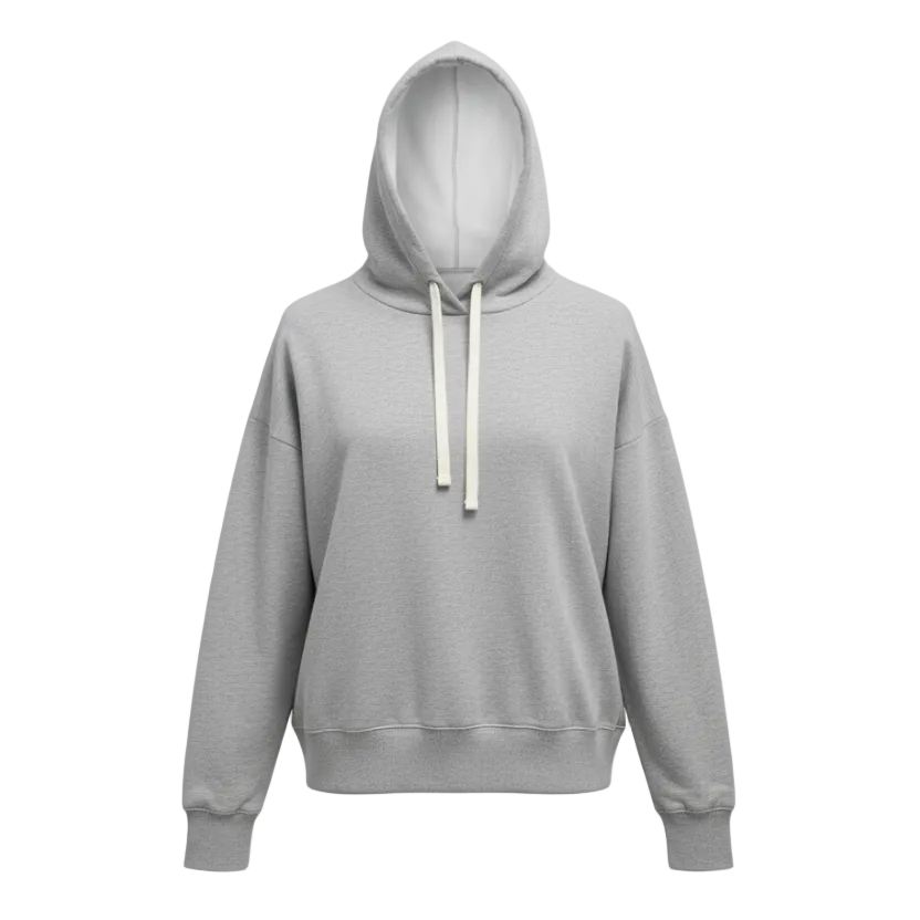 BUFFALO WOMEN'S HOODIE(GREY)