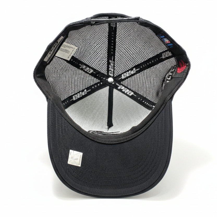 PRO STANDARD NBA TORONTO RAPTORS NEUTRAL PINCH FRONT TRUCKER SNAPBACK CAP