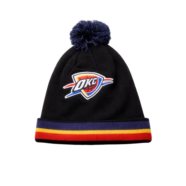 MITCHELL & NESS NBA OKLAHOMA CITY THUNDER BLACK TOUQUE