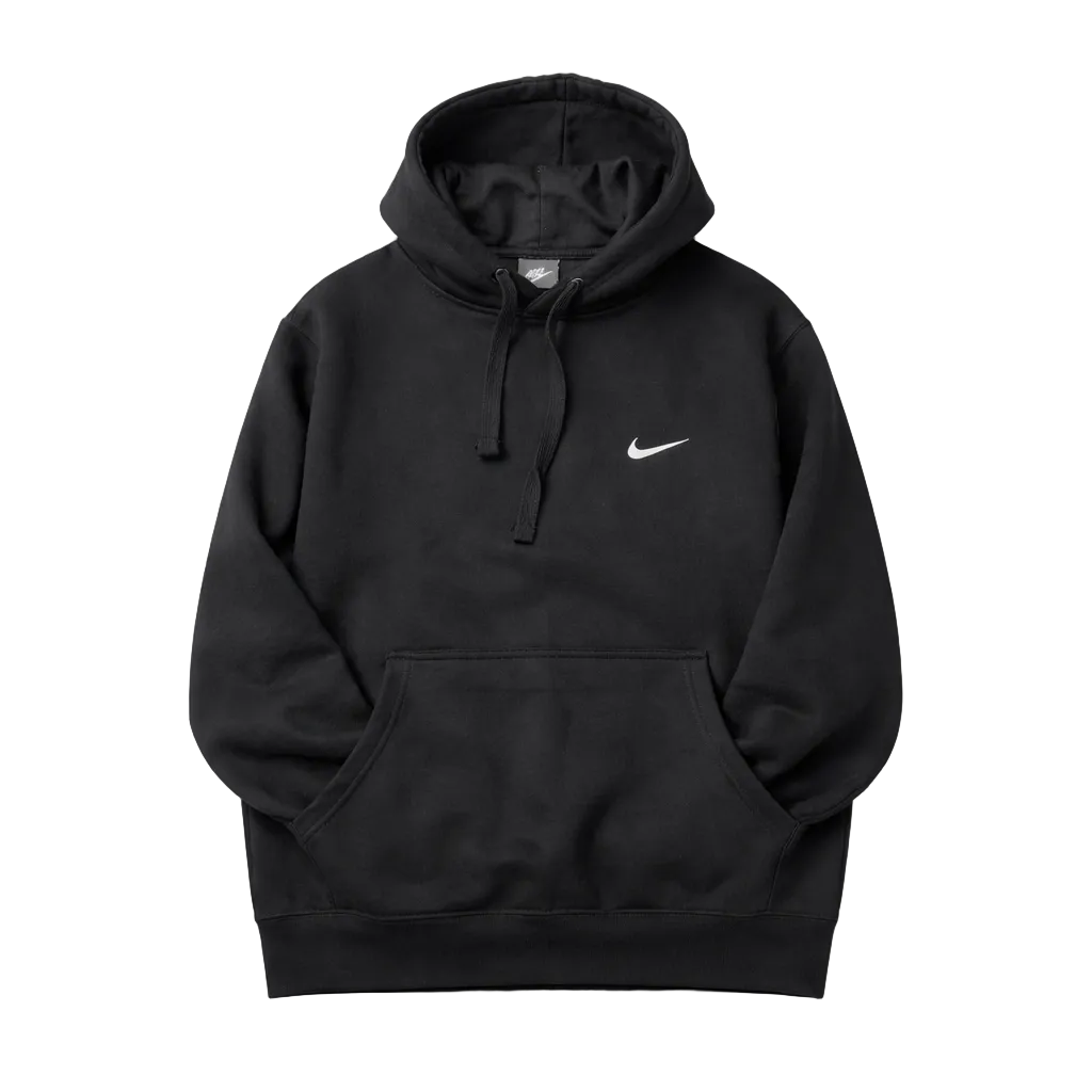NIKE SWOOSH LOGO HOODIE (BLACK)