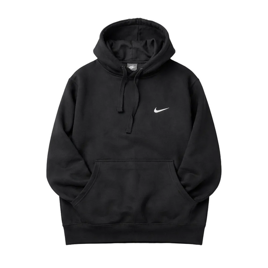 NIKE SWOOSH LOGO HOODIE (BLACK)