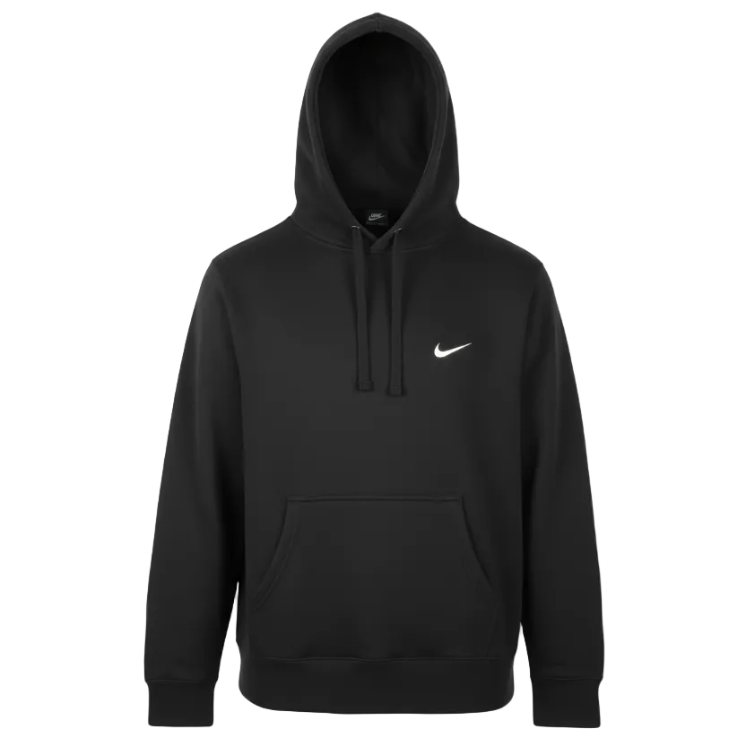 NIKE SWOOSH LOGO HOODIE (BLACK)