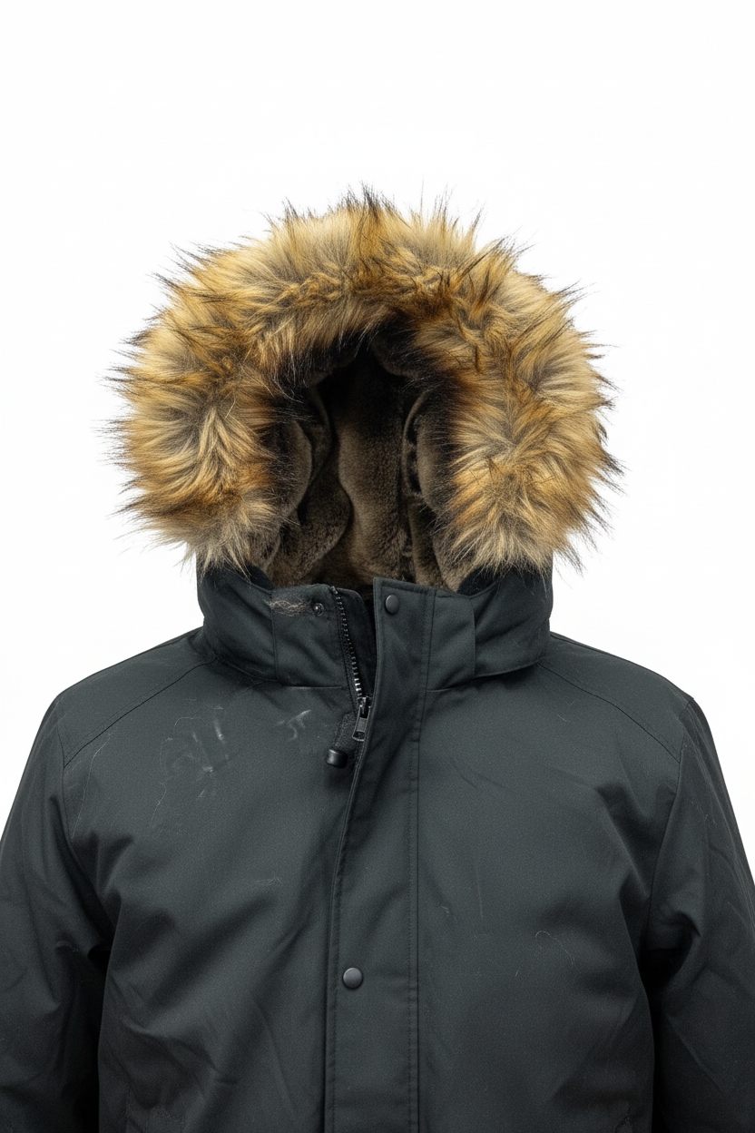 MENS TOBOGGAN WINTER JACKET(BLACK)