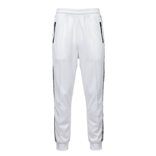ZERO CALVIN MEN'S DESIGNER TRACK PANTS (WHITE)