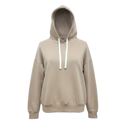 BUFFALO WOMEN'S HOODIE(TAN)