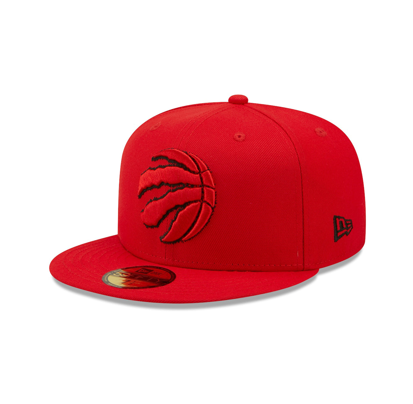 NEW ERA 59FIFTY TORONTO RAPTORS RED SCORED FITTED HAT