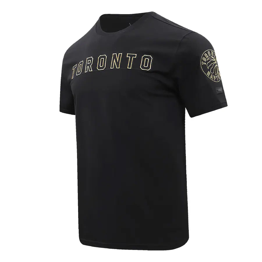 PRO STANDARD NBA TORONTO RAPTORS BLACK/GOLD MEN'S T-SHIRT