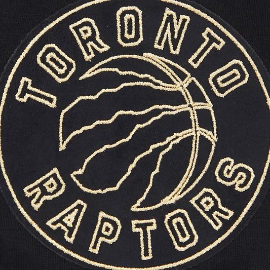PRO STANDARD NBA TORONTO RAPTORS BLACK/GOLD MEN'S T-SHIRT