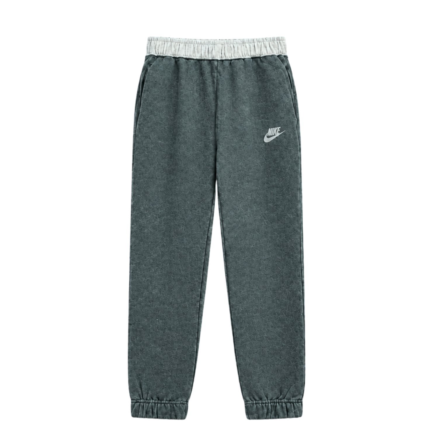 NIKE 2 PIECE SWOOSH LOGO TRACKSET (OLIVE)