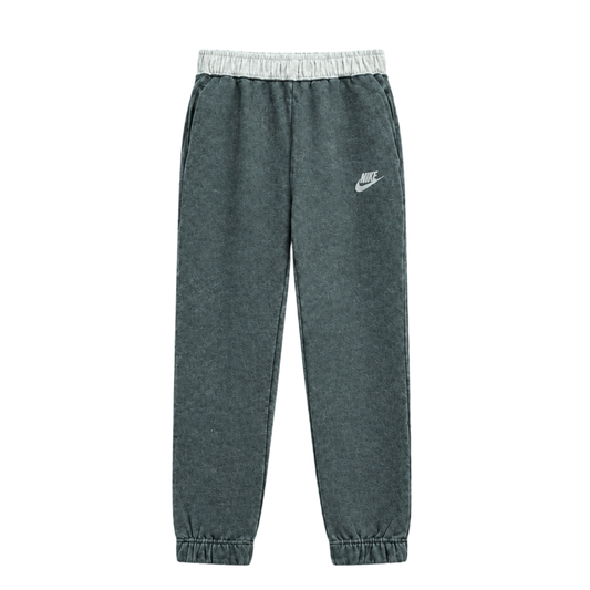 NIKE 2 PIECE SWOOSH LOGO TRACKSET (OLIVE)
