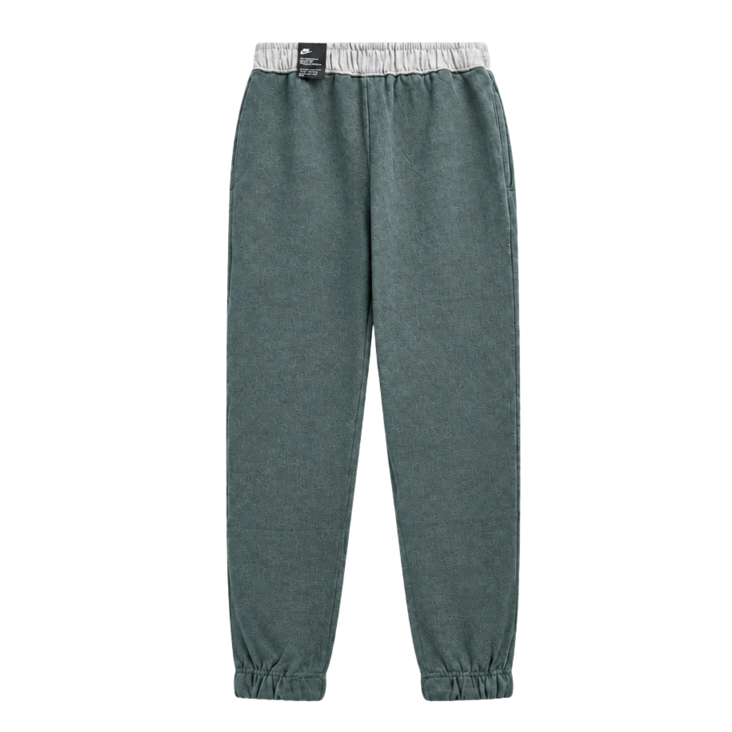 NIKE 2 PIECE SWOOSH LOGO TRACKSET (OLIVE)