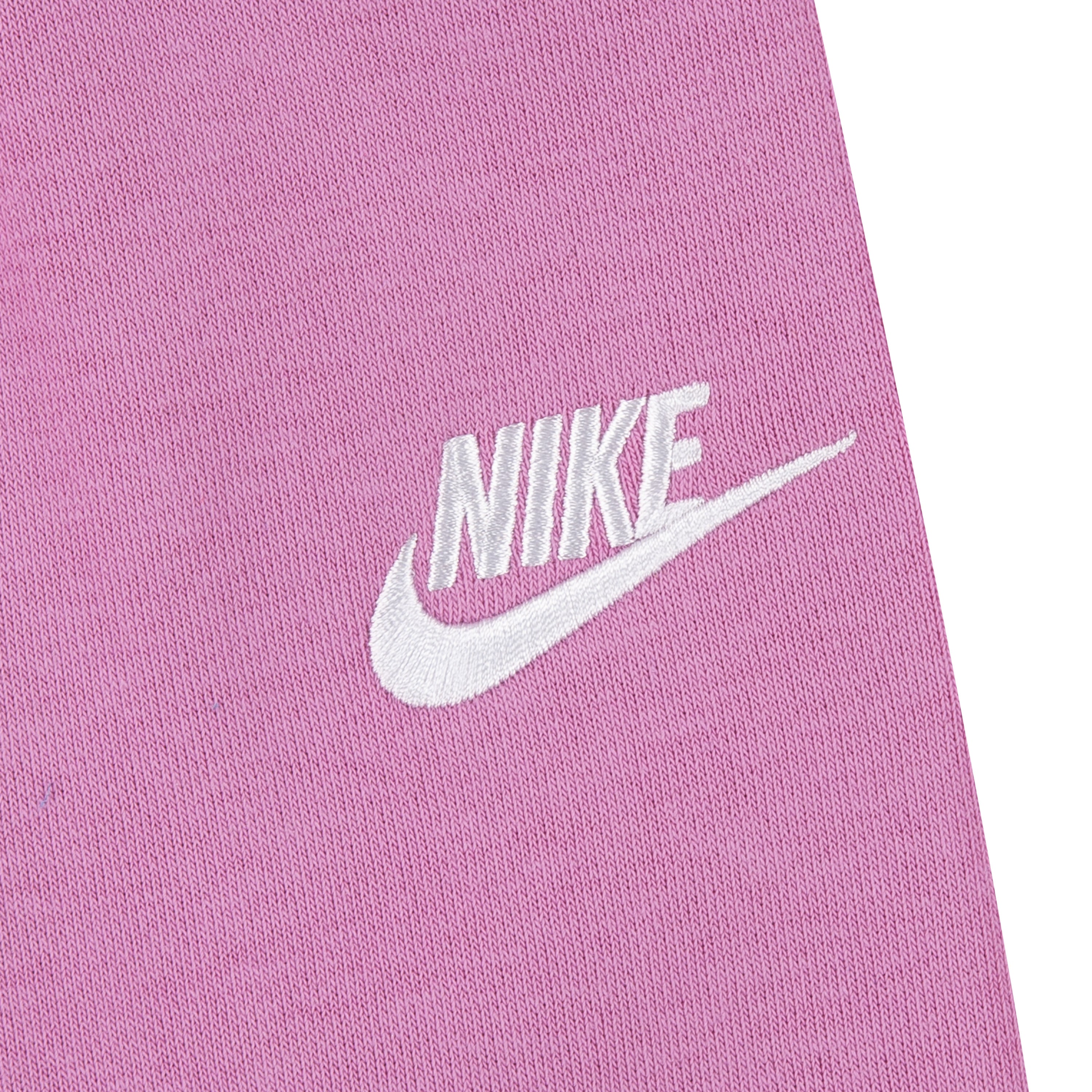 NIKE INFANT GIRLS' FULL-ZIP HOODIE CLUB SET (PINK SIZE 12M-24M)