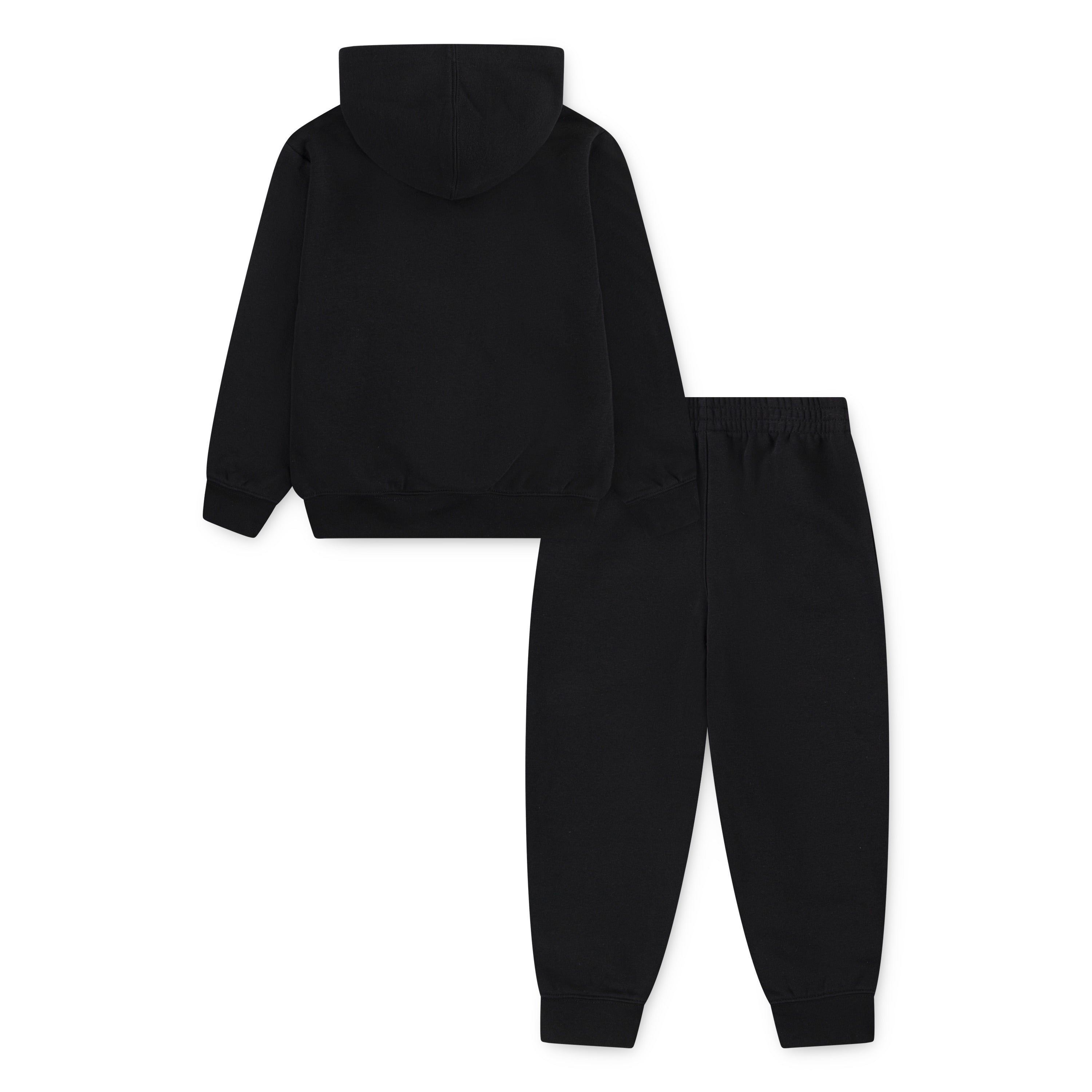 JORDAN TODDLER BOYS' MJ BROOKLYN FLEECE 2-PIECE BLACK HOODIE & JOGGER SET (SIZE 2T-4T)