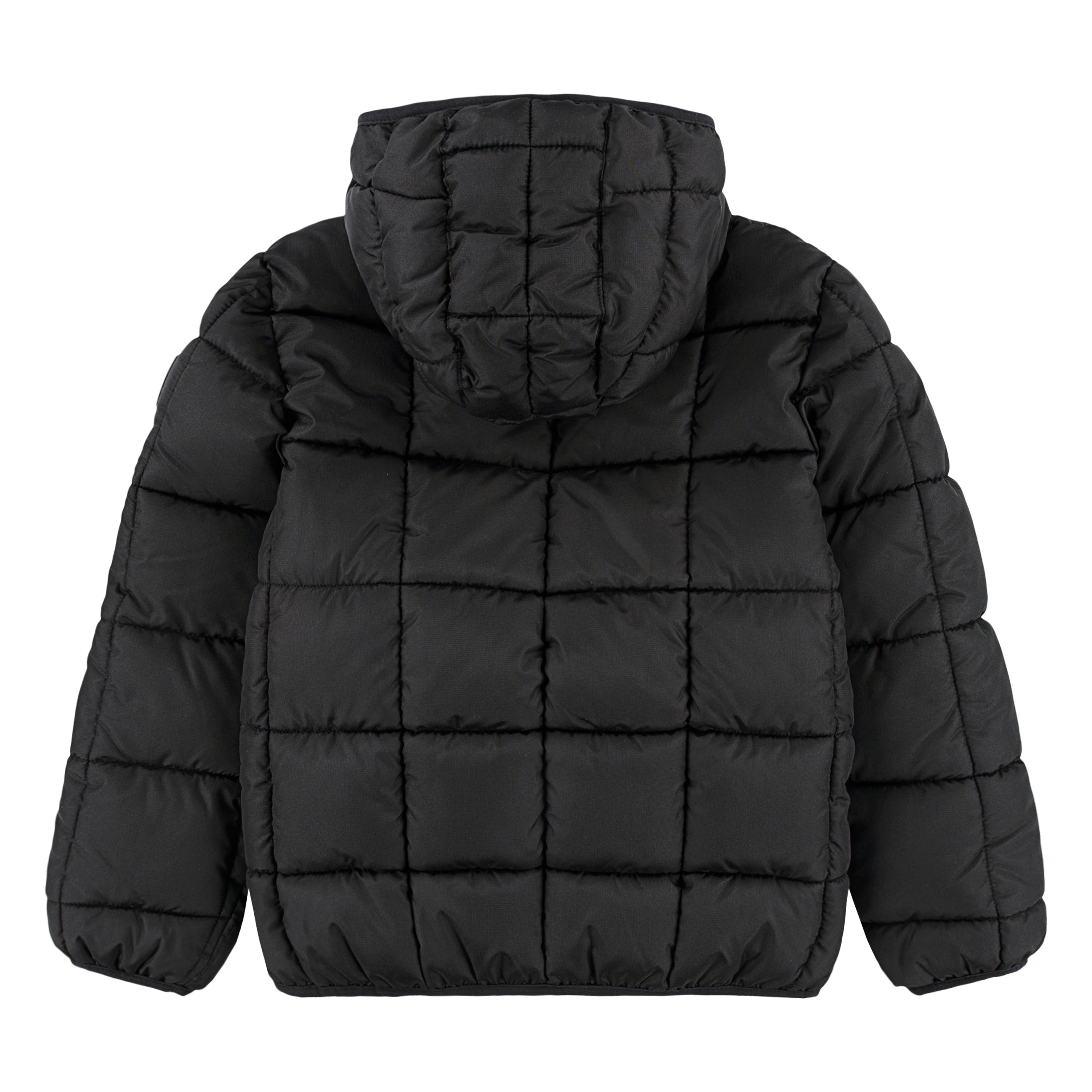JORDAN ESSENTIAL BOYS MIDWEIGHT BLACK PUFFER JACKET (SIZE 4-7 YEARS)