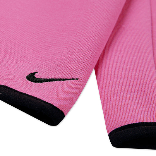 NIKE SPORTSWEAR KIDS' TECH FLEECE FULL ZIP PLAYFUL ROSE PINK HOODIE & JOGGER SET (SIZE 4-7 YEARS)