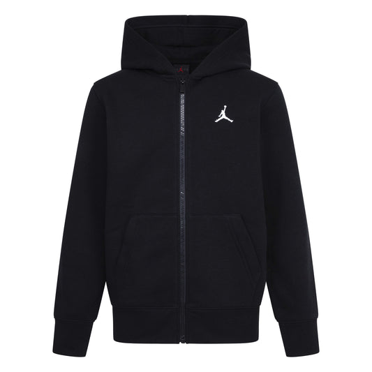 JORDAN YOUTH KIDS ZIP-UP HOODIE & JOGGER SET (BLACK SIZE S-XL)
